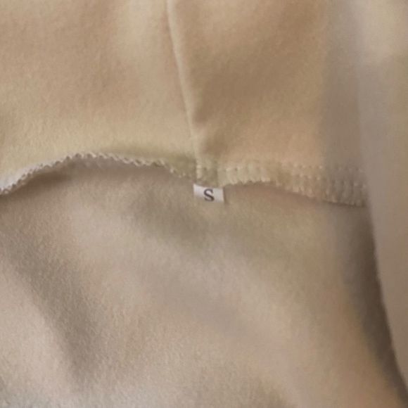 🎈Open Waterfall Drape Front Blanket Cardigan Jacket Winter White Size Small - Picture 6 of 6